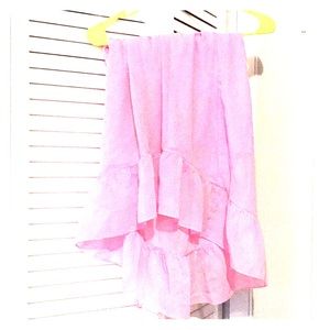 Pink long cute girly skirt being sold!